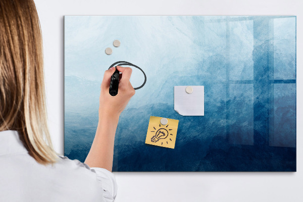 Magnetic dry erase board A space for creative memories and notes