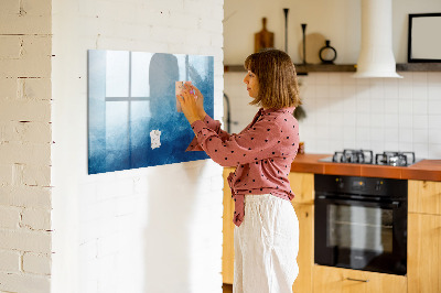 Magnetic dry erase board A space for creative memories and notes