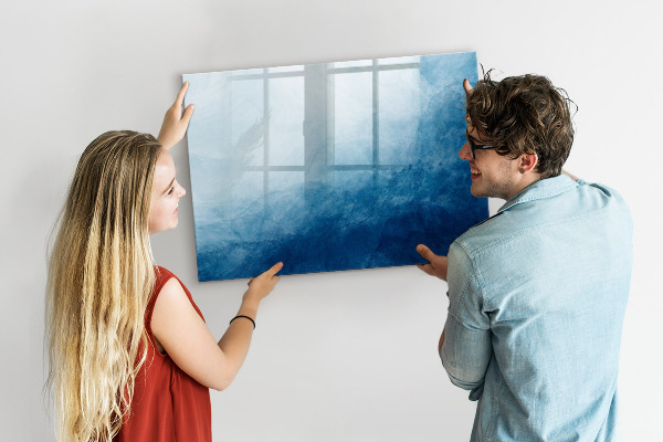 Magnetic dry erase board A space for creative memories and notes