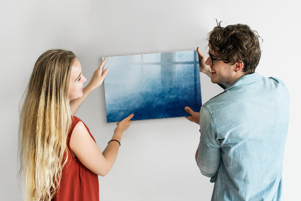 Magnetic dry erase board A space for creative memories and notes