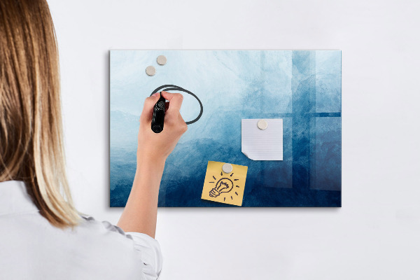 Magnetic dry erase board A space for creative memories and notes
