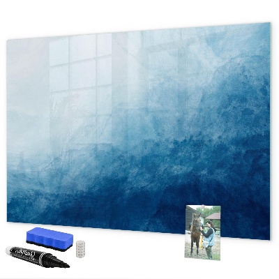 Magnetic dry erase board A space for creative memories and notes