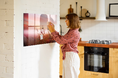 Dry erase board magnetic A creative space for presenting photos