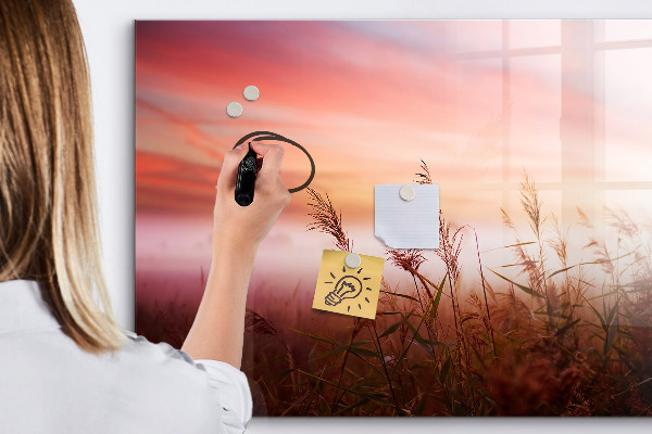 Dry erase board magnetic A creative space for presenting photos