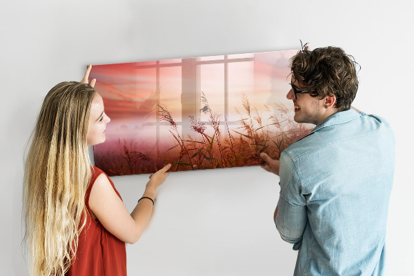 Dry erase board magnetic A creative space for presenting photos