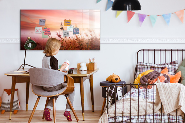 Dry erase board magnetic A creative space for presenting photos