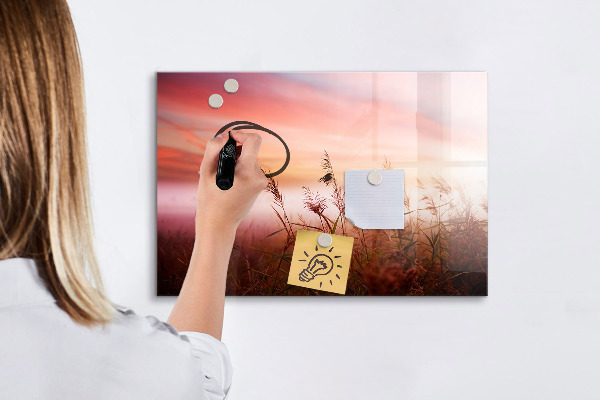 Dry erase board magnetic A creative space for presenting photos
