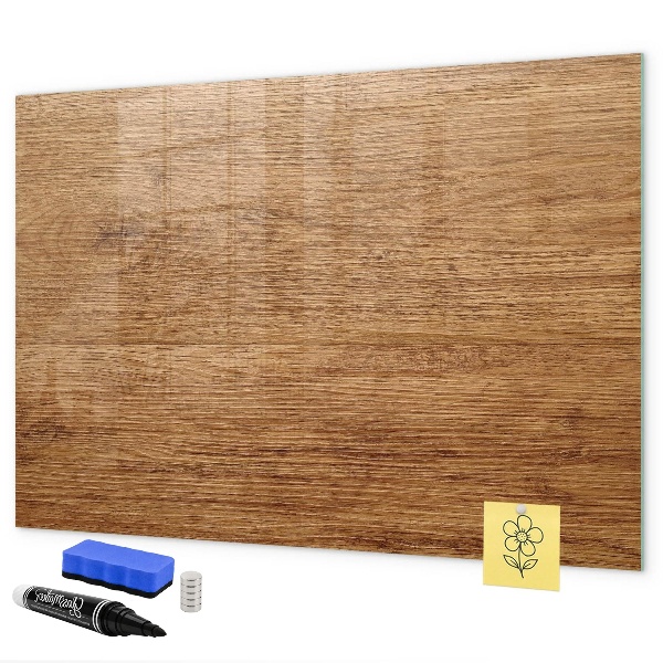 Dry erase board magnetic Memo board with magnets and photos