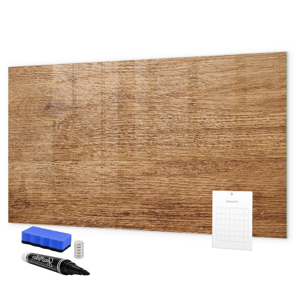 Dry erase board magnetic Memo board with magnets and photos