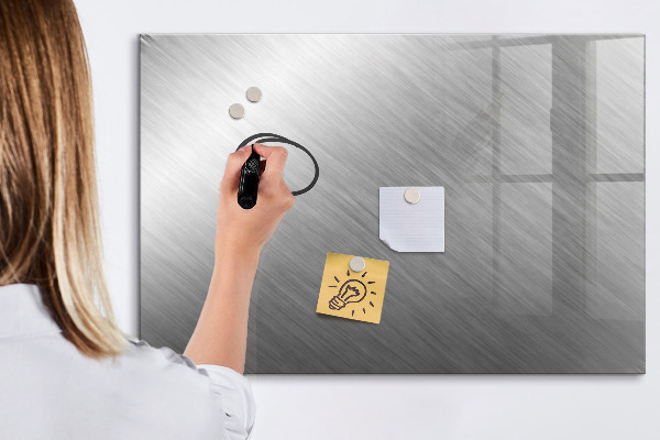 Dry erase board magnetic Magnetic board for photos and notes