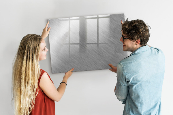 Dry erase board magnetic Magnetic board for photos and notes