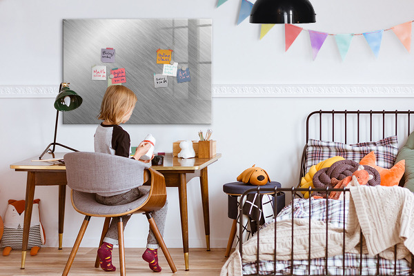 Dry erase board magnetic Magnetic board for photos and notes
