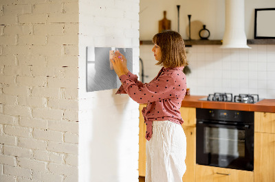 Dry erase board magnetic Magnetic board for photos and notes