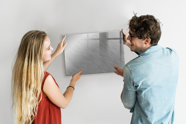 Dry erase board magnetic Magnetic board for photos and notes