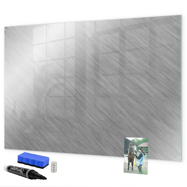 Dry erase board magnetic Magnetic board for photos and notes