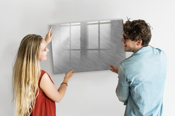 Dry erase board magnetic Magnetic board for photos and notes