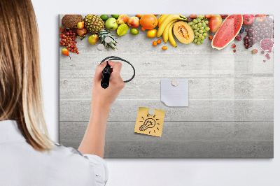 Magnetic dry erase board Colorful photo presentation set