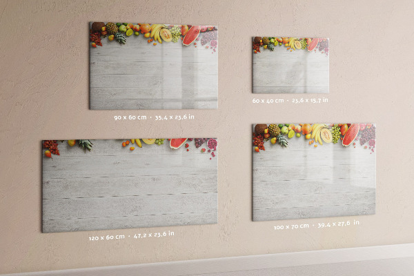 Magnetic dry erase board Colorful photo presentation set