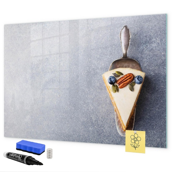 Magnetic dry erase board A creative place for memories and notes