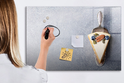 Magnetic dry erase board A creative place for memories and notes