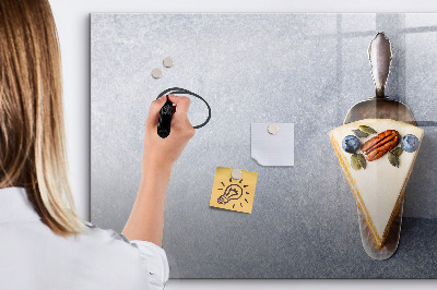 Magnetic dry erase board A creative place for memories and notes