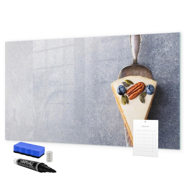 Magnetic dry erase board A creative place for memories and notes