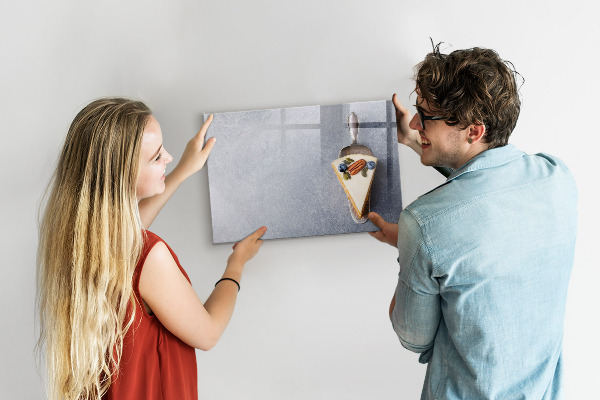 Magnetic dry erase board A creative place for memories and notes