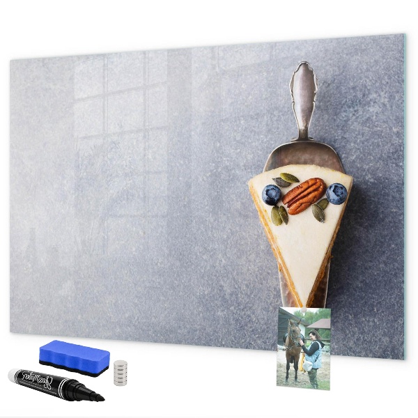 Magnetic dry erase board A creative place for memories and notes