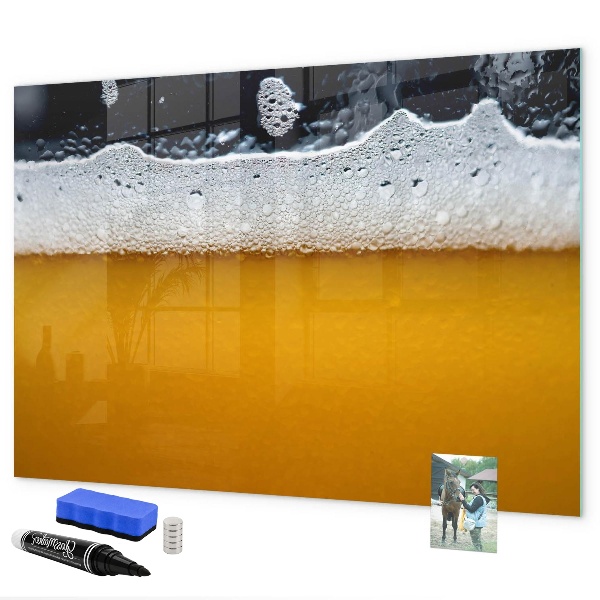 Dry erase board magnetic Creative photo display board