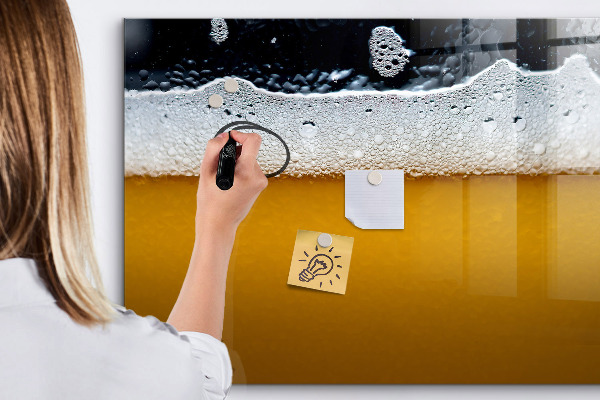 Dry erase board magnetic Creative photo display board