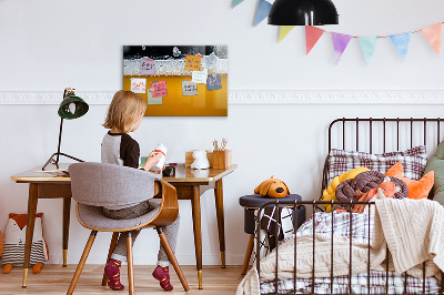 Dry erase board magnetic Creative photo display board