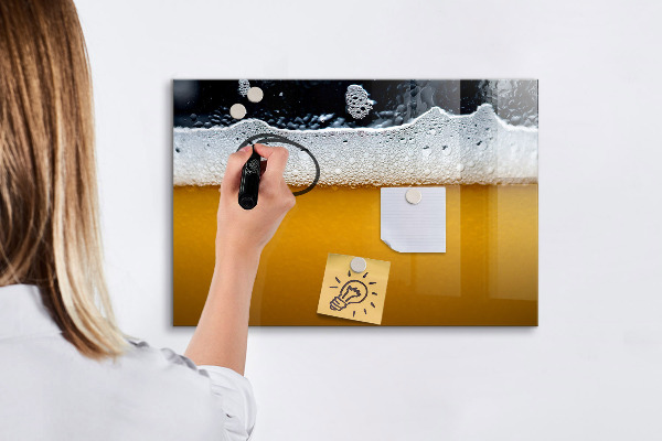 Dry erase board magnetic Creative photo display board