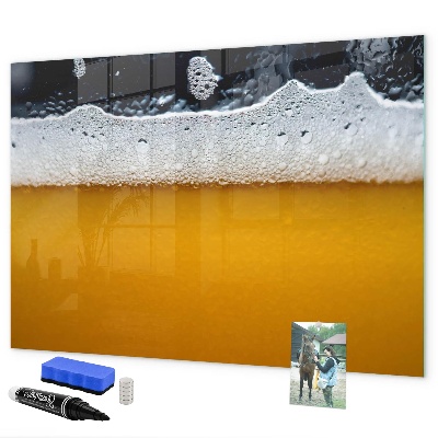 Dry erase board magnetic Creative photo display board
