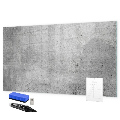 Magnetic dry erase board A modern board for hanging photos