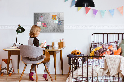 Magnetic dry erase board A modern board for hanging photos
