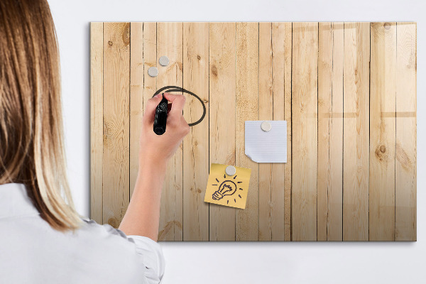 Dry erase board magnetic Board for photos and notes