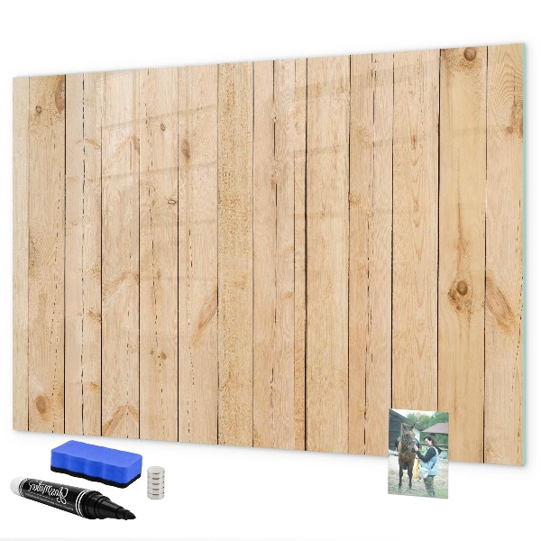 Dry erase board magnetic Board for photos and notes