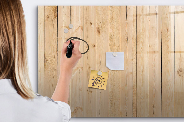 Dry erase board magnetic Board for photos and notes
