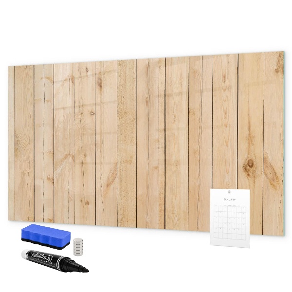 Dry erase board magnetic Board for photos and notes