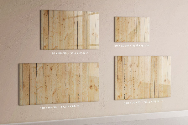 Dry erase board magnetic Board for photos and notes