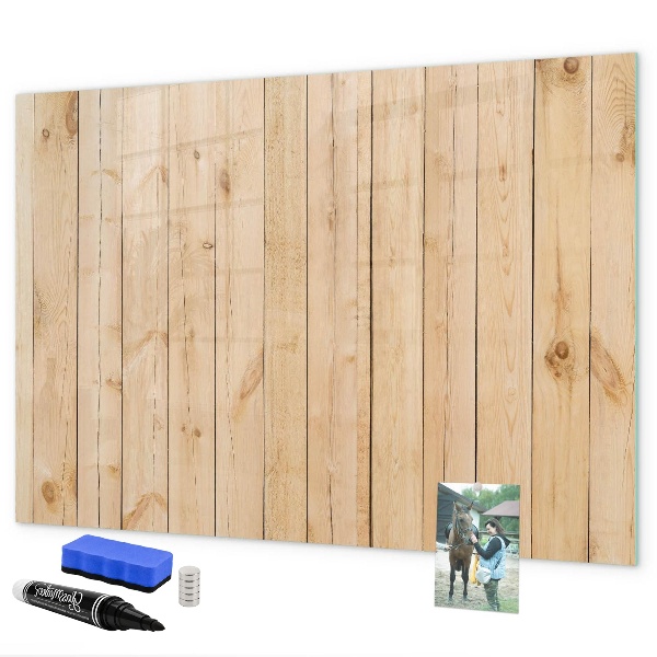 Dry erase board magnetic Board for photos and notes