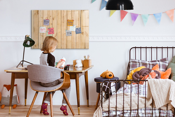 Dry erase board magnetic Board for photos and notes