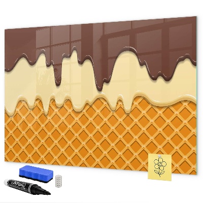 Magnetic dry erase board Sweet moments on the ice board