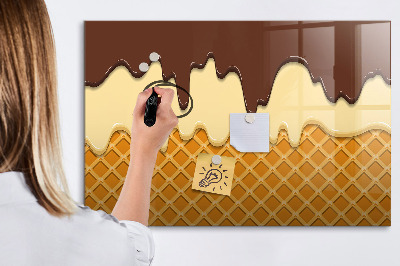 Magnetic dry erase board Sweet moments on the ice board