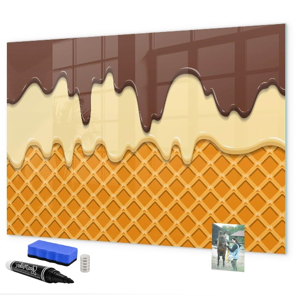 Magnetic dry erase board Sweet moments on the ice board