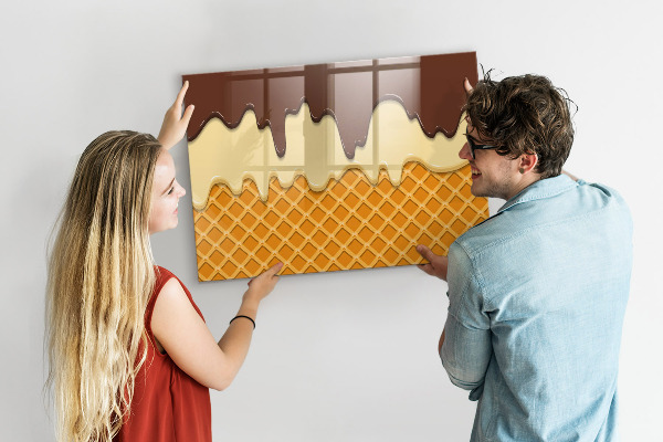Magnetic dry erase board Sweet moments on the ice board