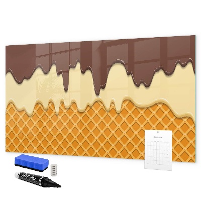 Magnetic dry erase board Sweet moments on the ice board