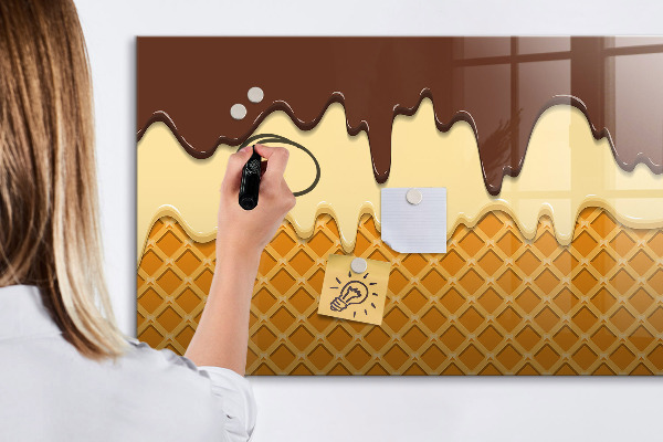 Magnetic dry erase board Sweet moments on the ice board