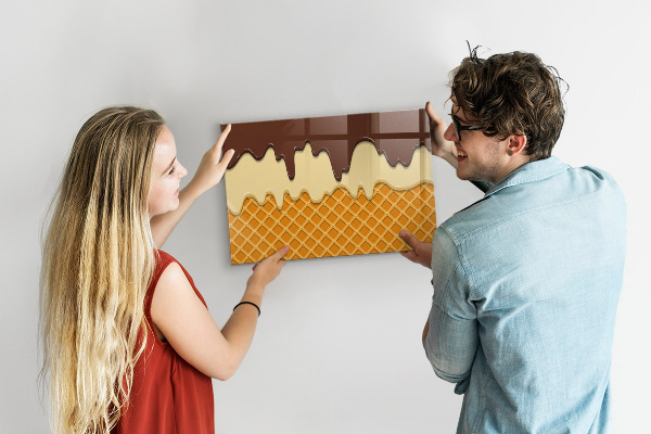 Magnetic dry erase board Sweet moments on the ice board