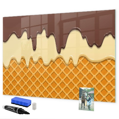 Magnetic dry erase board Sweet moments on the ice board